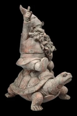 Gartenzwerg Figur - Reitet Auf Schildkröte -Charaktermodell Geschäft 2D FS24756 Gartenzwerg Figur Reitet auf Schildkkr te 7 1280x1280