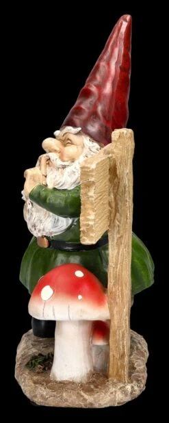 Gartenzwerg Figur - Shh Ruhe Im Garten -Charaktermodell Geschäft 2D FS24761 Gartenzwerg Figur Shh Ruhe im Gartren 2 1280x1280