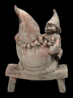 Gartenzwerg Figur - Opa Spielt Mit Enkelin -Charaktermodell Geschäft 2D FS24763 Gartenzwerg Figur Opa spielt mit Enkelin 3 1280x1280