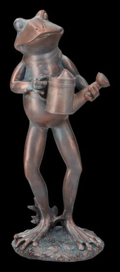 Garten Figur - Frosch Mit Gießkanne