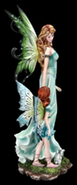 Elfen Figur Mutter Mit Tochter Und Hase -Charaktermodell Geschäft 2D FS25055 Elfen Figur Mutter mit Tochter und Hase 4 1280x1280