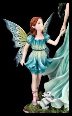 Elfen Figur Mutter Mit Tochter Und Hase -Charaktermodell Geschäft 2D FS25055 Elfen Figur Mutter mit Tochter und Hase 7 1280x1280