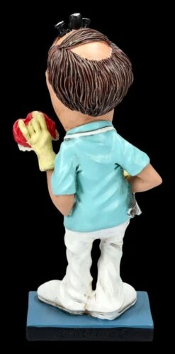 Funny Job Figur - Zahnarzt Mit Goldzahn Und Gebiss -Charaktermodell Geschäft 2D FS25161 Funny Job Figur Zahnarzt mit Gebiss 3 1280x1280