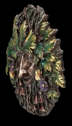 Wandrelief Greenman - Frühling Tagundnachtgleiche -Charaktermodell Geschäft 2D FS25179 Wandrelief Greenman Fr hling Tagundnachtgleiche 3 1280x1280