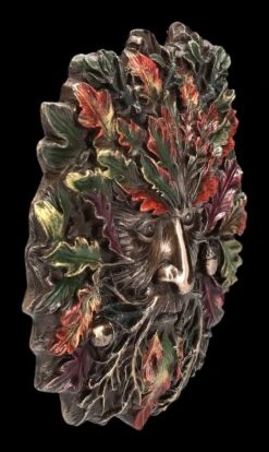 Wandrelief Greenman - Herbst Tagundnachtgleiche -Charaktermodell Geschäft 2D FS25181 Wandrelief Greenman Herbst Tagundnachtgleiche 9 1280x1280