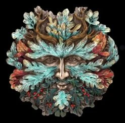 Wandrelief Greenman - Winter Sonnenwende