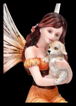 Elfen Figur - Amy Mit Hundewelpe -Charaktermodell Geschäft 2D FS25188 Elfen Figur Amy mit Hundewelpe 7 1280x1280