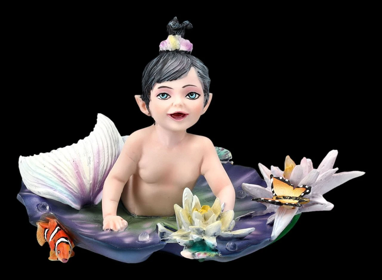 Meerjungfrauen Figur - Baby Meerjunge 4 Meerjungfrauen Figur - Baby Meerjunge – Bild 2