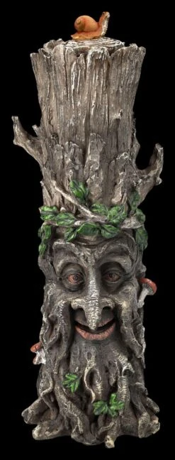 Räucherhalter - Grüner Mann Baum Ent