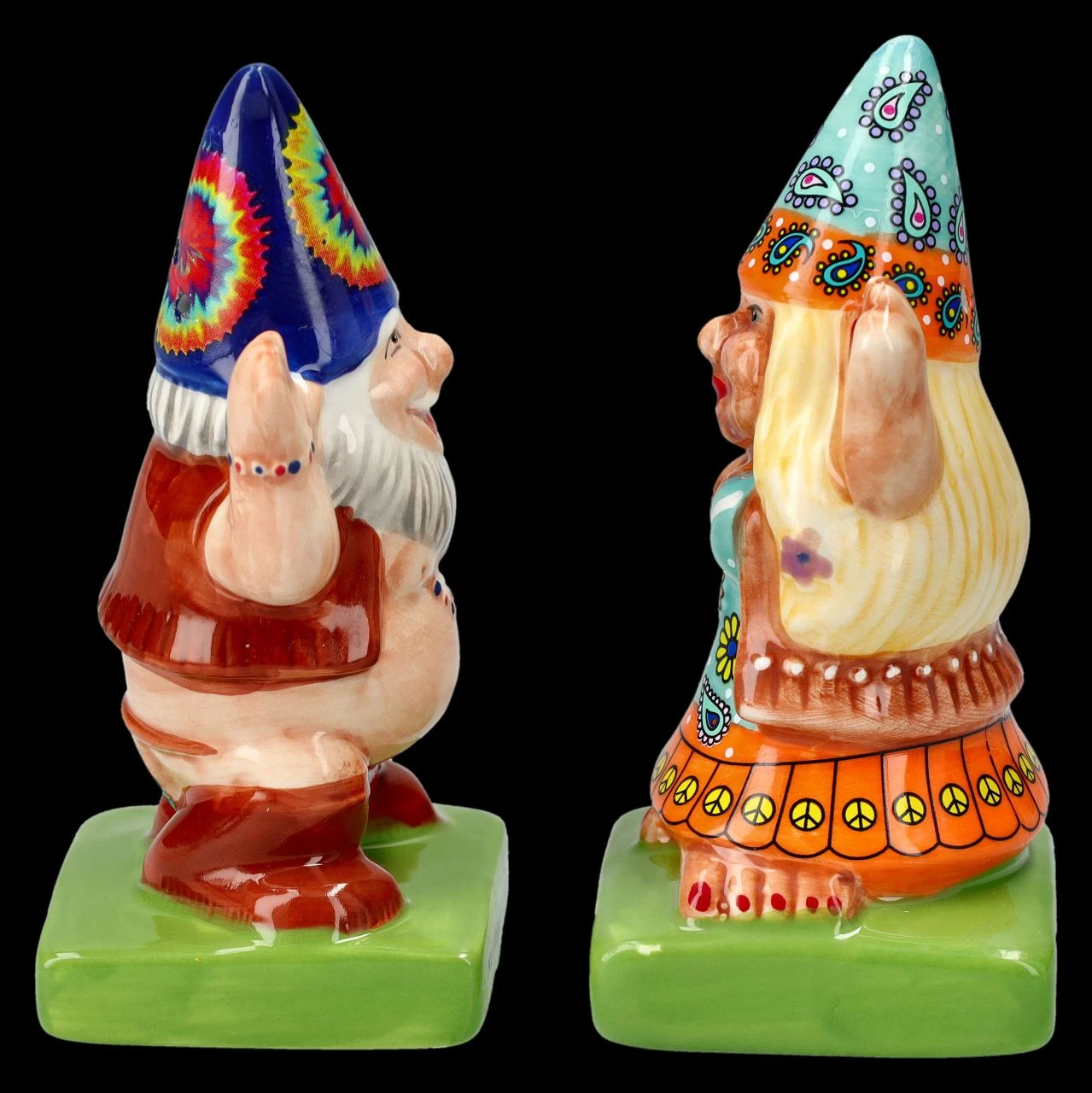 Salz- Und Pfefferstreuer - Hippie Zwerge 5 Salz- Und Pfefferstreuer - Hippie Zwerge – Bild 3