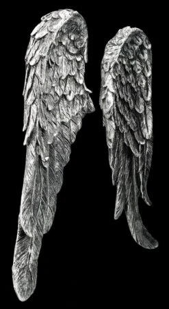 Wanddeko - Engelsflügel Silberfarben -Charaktermodell Geschäft 2D FS25584 WAnddeko Engelsfl gel silberfarben 9 1280x1280