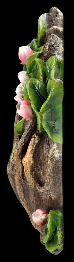 Wandrelief Greenman - Grüne Frau Lilliana -Charaktermodell Geschäft 2D FS25600 Wandrelief Greenman Gr ne Frau Lilliana 3 1280x1280