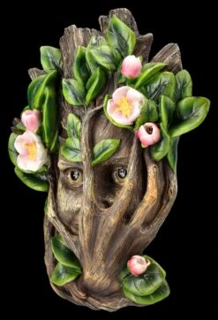 Wandrelief Greenman - Grüne Frau Lilliana -Charaktermodell Geschäft 2D FS25600 Wandrelief Greenman Gr ne Frau Lilliana 6 1280x1280