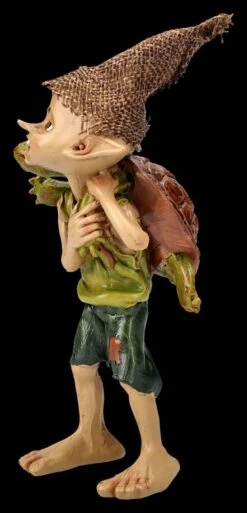 Pixie Kobold Figur - Schildkröten Rucksack -Charaktermodell Geschäft 2D FS25771 Pixie Kobold Schildkr ten Rucksack 2 1280x1280