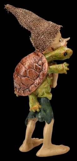 Pixie Kobold Figur - Schildkröten Rucksack -Charaktermodell Geschäft 2D FS25771 Pixie Kobold Schildkr ten Rucksack 4 1280x1280