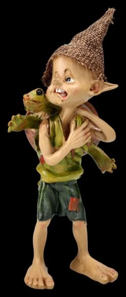 Pixie Kobold Figur - Schildkröten Rucksack -Charaktermodell Geschäft 2D FS25771 Pixie Kobold Schildkr ten Rucksack 6 1280x1280