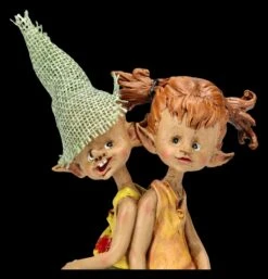 Pixie Kobold Figur - Junge Und Mädchen Freunde -Charaktermodell Geschäft 2D FS25774 Pixie Kobold Figur Junge und M dchen Freunde 4 1280x1280