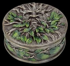 Schatulle Rund - Greenman