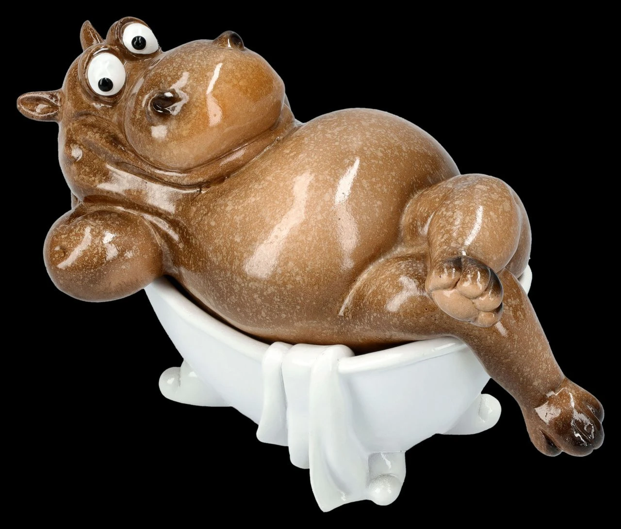 Lustige Nilpferd Figur In Badewanne 9 Lustige Nilpferd Figur In Badewanne – Bild 7