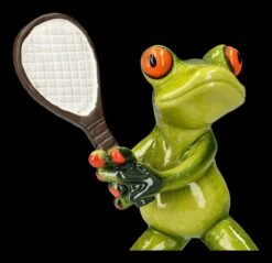 Lustige Frosch Figur - Tennis Ass -Charaktermodell Geschäft 2D FS25937 Lustige Frosch Figur Tennis Ass 2 1280x1280