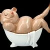Lustige Schweine Figur In Badewanne -Charaktermodell Geschäft 2D FS25949 Lustige Schweine Figur in Badewanne 1 1280x1280