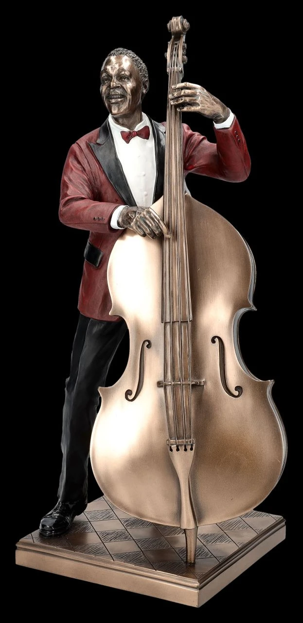 The Jazz Band Figur - Kontrabass Spieler Rot 4 The Jazz Band Figur - Kontrabass Spieler Rot – Bild 2