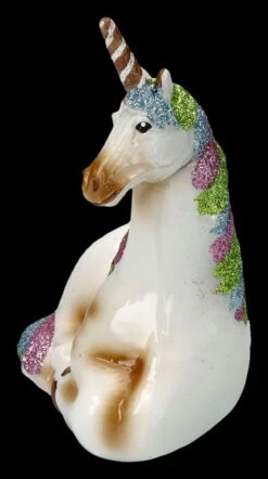Weihnachtskugel - Einhorn -Charaktermodell Geschäft 2D FS26210 Weihnachtskugel Einhorn 2 1280x1280