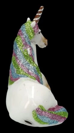 Weihnachtskugel - Einhorn -Charaktermodell Geschäft 2D FS26210 Weihnachtskugel Einhorn 4 1280x1280