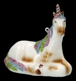Weihnachtskugel - Einhorn -Charaktermodell Geschäft 2D FS26210 Weihnachtskugel Einhorn 6 1280x1280