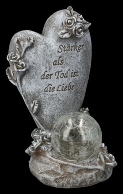 Grabengel Herz Set Mit Solar-Licht -Charaktermodell Geschäft 2D FS26246 GrabfigurHerz Set mit Solar Licht 4 1280x1280