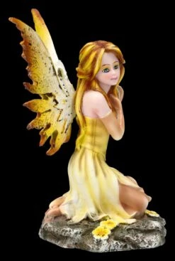 Elfenfigur - Fenella In Gelbem Kleid -Charaktermodell Geschäft 2D FS26258 Elfenfigur Fenella in gelbem Kleid 7 1280x1280