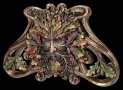Wandrelief - Greenman Herbst -Charaktermodell Geschäft 2D FS26497 Wandrelief Greenman Herbst 4 1280x1280