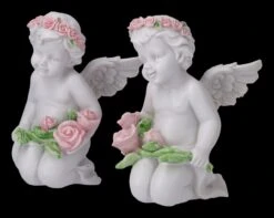 Engel Figuren 2er Set - Putten Mit Rosen -Charaktermodell Geschäft 2D FS26639 Engel Figuren 2er SEt Putten mit Rosen 3 1280x1280