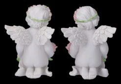 Engel Figuren 2er Set - Putten Mit Rosen -Charaktermodell Geschäft 2D FS26639 Engel Figuren 2er SEt Putten mit Rosen 4 1280x1280