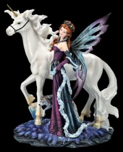 Elfenfigur - Maela Mit Einhorn Und Wolf