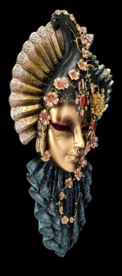 Venezianische Maske - Charm Flower Bunt -Charaktermodell Geschäft 2D FS26720 Venezianische Maske Charm Flower bunt 7 1280x1280