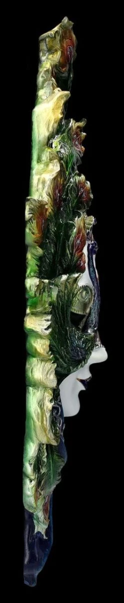 Venezianische Maske - Peacock Garden Weiß -Charaktermodell Geschäft 2D FS26721 Venezianische Maske Peacock Garden weiss 9 1280x1280