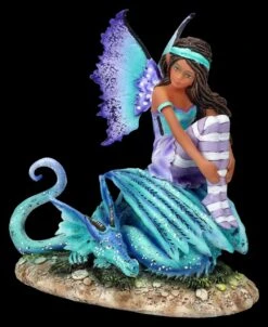 Elfen Figur Mit Drache - Dragon Perch By Amy Brown -Charaktermodell Geschäft 2D FS26783Elfen Figur mit Drache Dragon Perch by Amy Brown 6 1280x1280