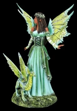 Elfen Figur Mit Drache - Jewel Of The Forest By Amy Brown -Charaktermodell Geschäft 2D FS26785 Elfen Figur mit Drache Jewel of the Forest by Amy Brown 6 1280x1280
