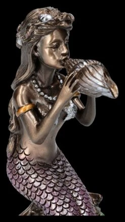 Meerjungfrauen Figur Mit Muschel Trompete -Charaktermodell Geschäft 2D FS26796 Meerjungfrau Figur mit Muschel Trompete 7 1280x1280