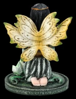 Elfen Figur Klein Grün - Kirana Mit Kristallen -Charaktermodell Geschäft 2D FS26953 Elfen Figur klein grun Kirana mit Kristallen 3 1280x1280