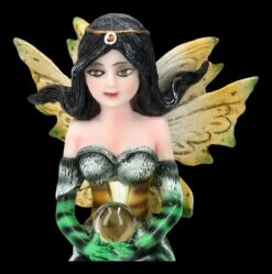 Elfen Figur Klein Grün - Kirana Mit Kristallen -Charaktermodell Geschäft 2D FS26953 Elfen Figur klein grun Kirana mit Kristallen 7 1280x1280
