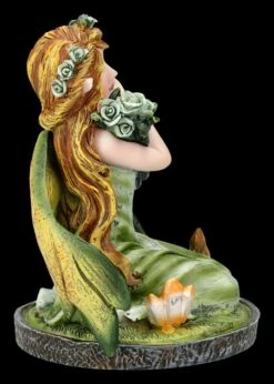 Elfen Figur Klein Grün - Morsana Mit Rosen -Charaktermodell Geschäft 2D FS26954 Elfen Figur klein grun 4 1280x1280