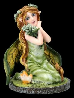 Elfen Figur Klein Grün - Morsana Mit Rosen -Charaktermodell Geschäft 2D FS26954 Elfen Figur klein grun 5 1280x1280