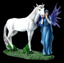 Elfen Figur - Mythica Mit Einhorn