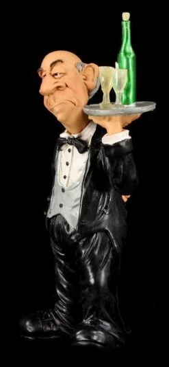 Kellner - Funny Job Figur -Charaktermodell Geschäft 6214 1 funny job figur 1 1280x1280