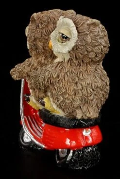 Eulen Paar Auf Roter Vespa - Lustige Figur -Charaktermodell Geschäft 6332 2 eulen paar 2 1280x1280
