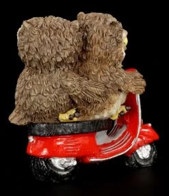 Eulen Paar Auf Roter Vespa - Lustige Figur -Charaktermodell Geschäft 6332 3 eulen paar 3 1280x1280