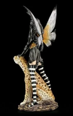 Große Elfen Figur - Leora Mit Leopard -Charaktermodell Geschäft 6659 3 elfen figur leora 3 1280x1280