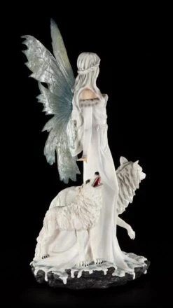 Elfen Figur - Niamh Die Eisprinzessin Mit Zwei Wölfen - Groß -Charaktermodell Geschäft 6676 6 niamh die eisprinzessin 6 1280x1280